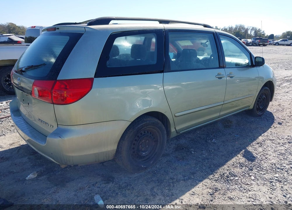 2006 TOYOTA SIENNA CE VIN: 5TDZA23C96S425471