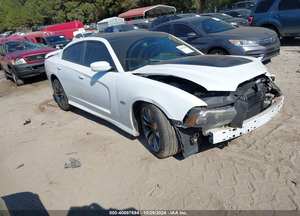 2013 DODGE CHARGER SRT8 VIN: 2C3CDXEJ1DH696854