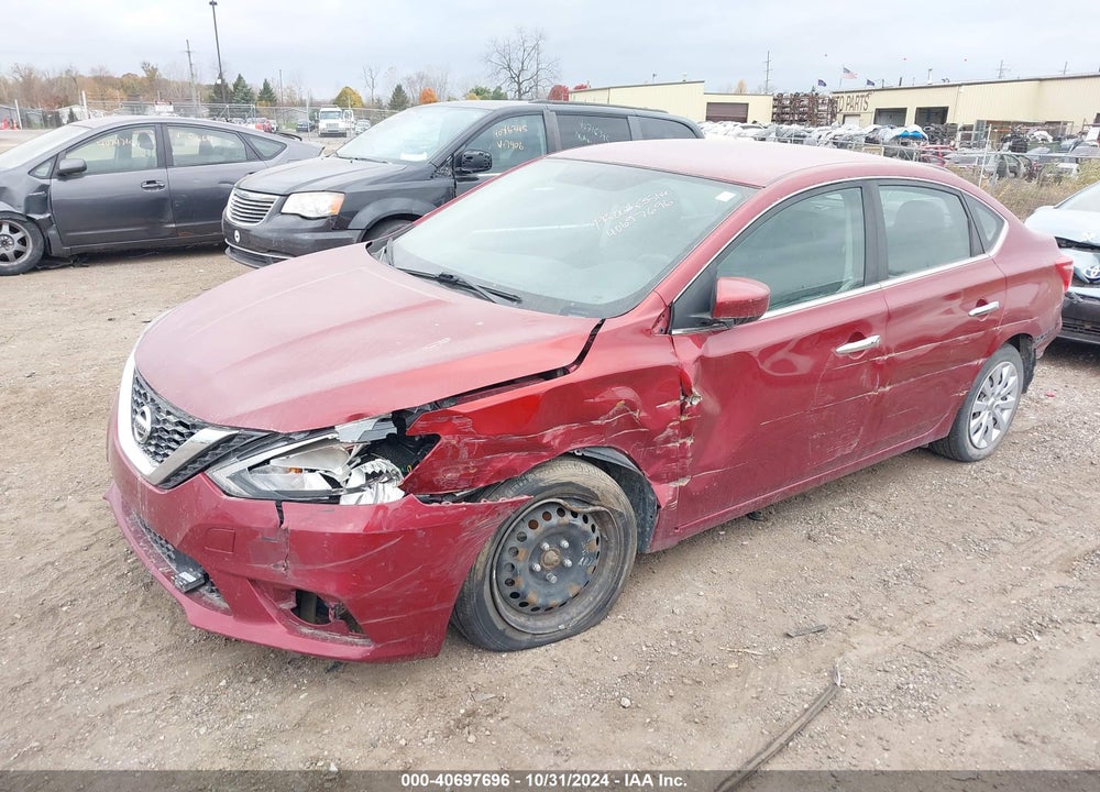 2019 NISSAN SENTRA VIN: 3N1AB7AP9KY355618