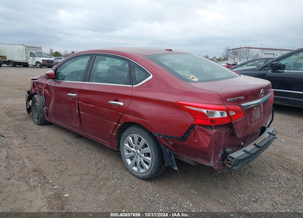 2019 NISSAN SENTRA VIN: 3N1AB7AP9KY355618