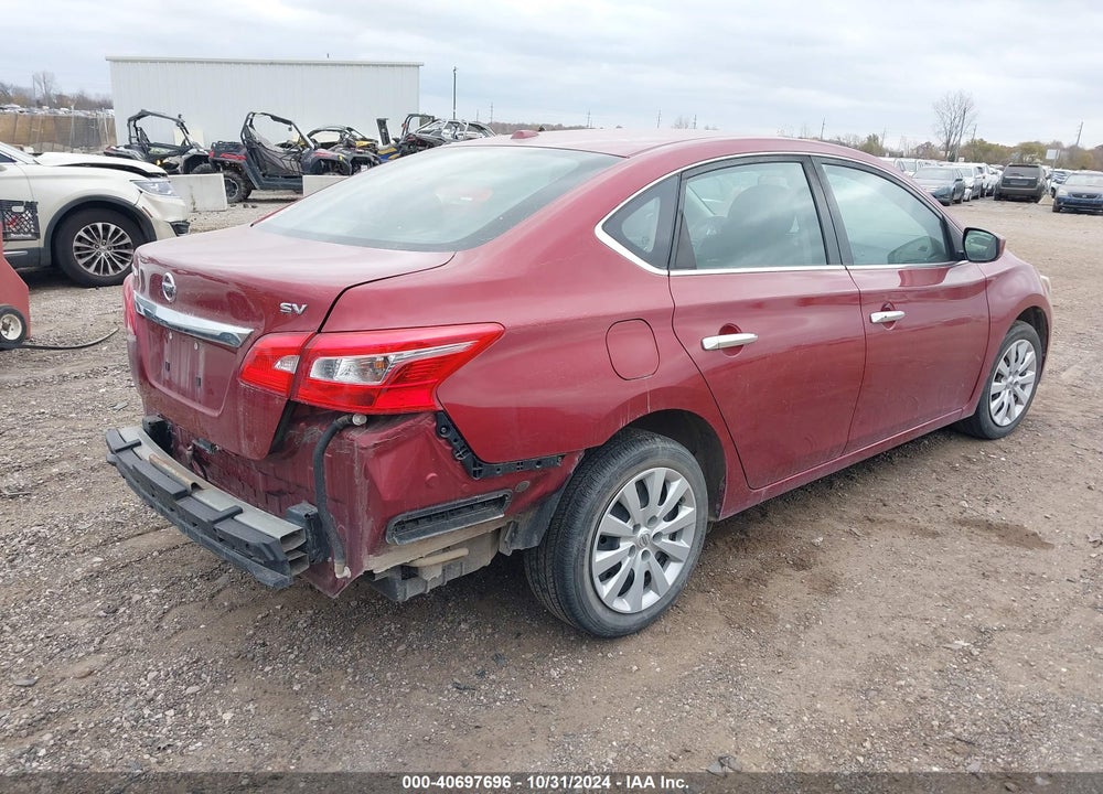 2019 NISSAN SENTRA VIN: 3N1AB7AP9KY355618