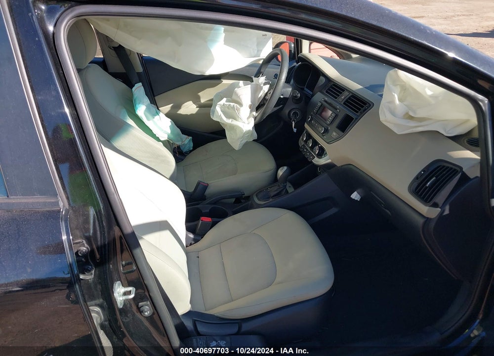 2013 KIA RIO LX VIN: KNADM4A3XD6270584