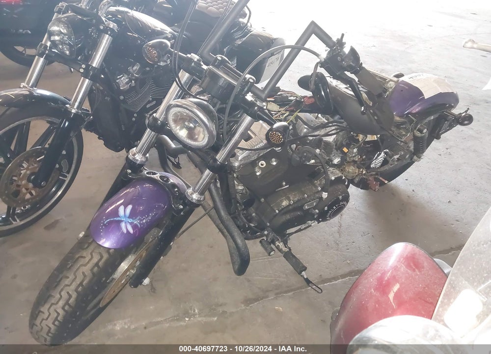 2011 HARLEY-DAVIDSON XL1200 X VIN: 1HD1LC316BC441780