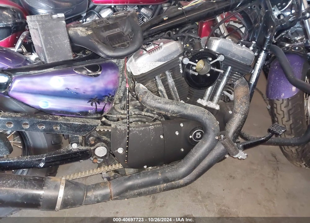2011 HARLEY-DAVIDSON XL1200 X VIN: 1HD1LC316BC441780