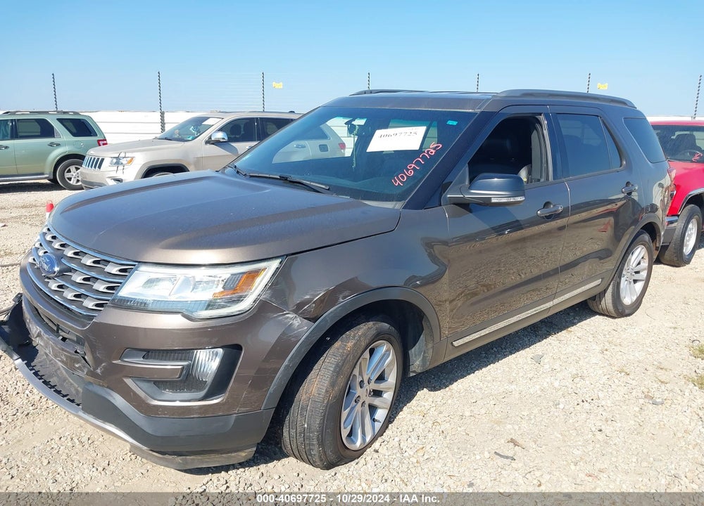 2016 FORD EXPLORER XLT VIN: 1FM5K7D86GGA51122