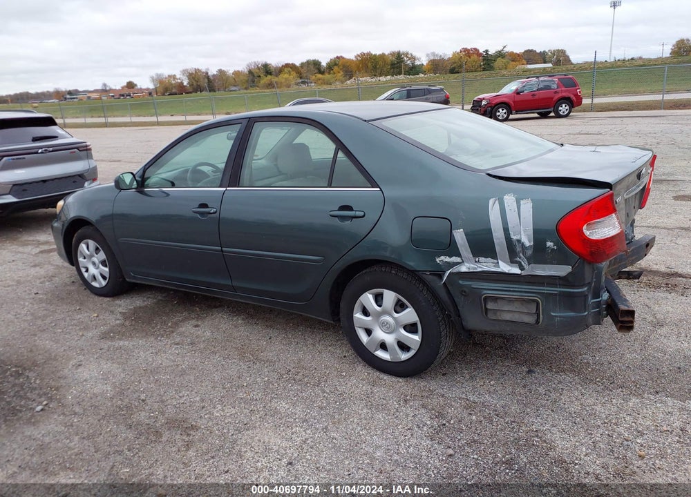 2004 TOYOTA CAMRY LE VIN: 4T1BE32K84U304648