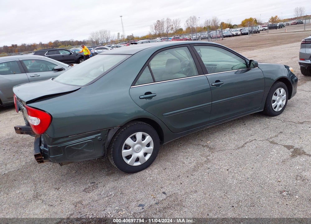 2004 TOYOTA CAMRY LE VIN: 4T1BE32K84U304648