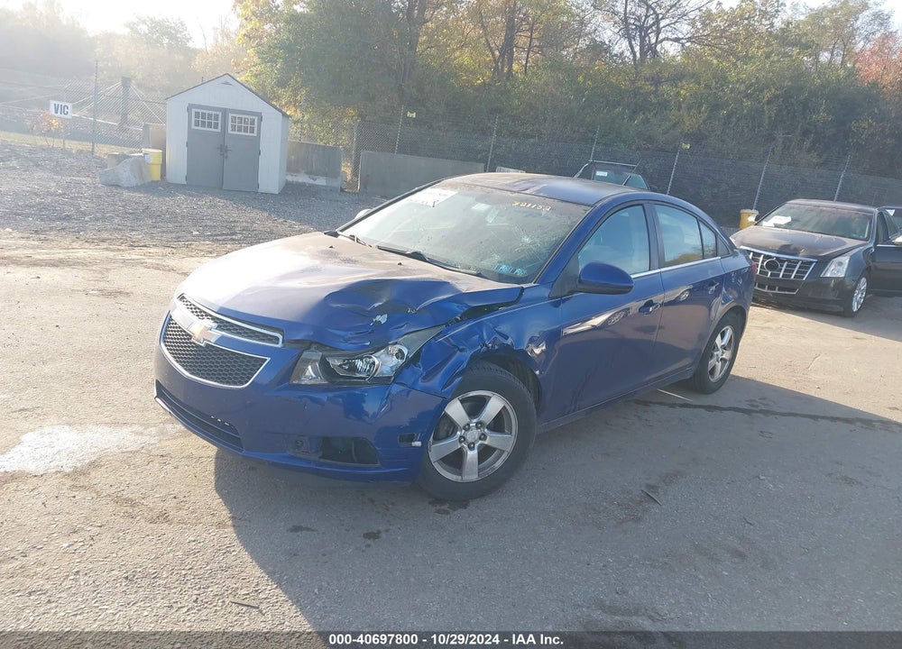 2012 CHEVROLET CRUZE 1LT VIN: 1G1PF5SC7C7321152