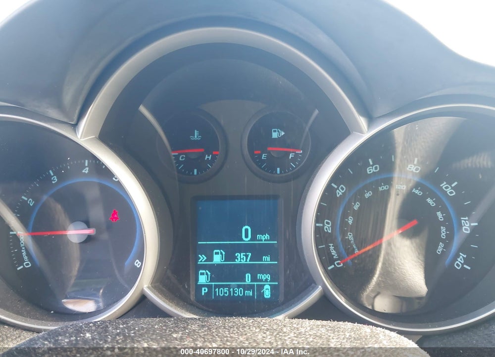 2012 CHEVROLET CRUZE 1LT VIN: 1G1PF5SC7C7321152