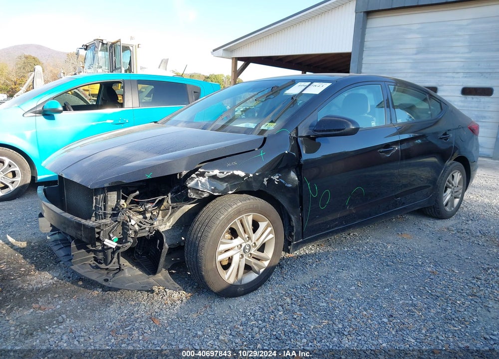 2019 HYUNDAI ELANTRA SEL VIN: 5NPD84LF8KH420239