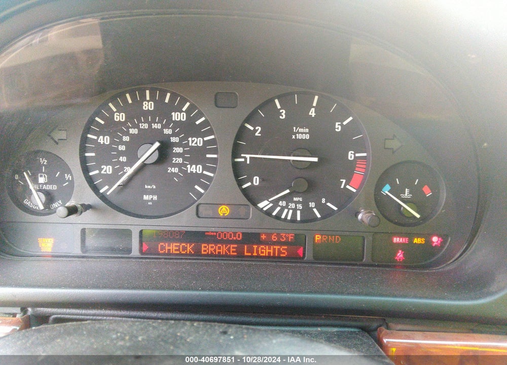 2002 BMW 530IA VIN: WBADT63492CH94251