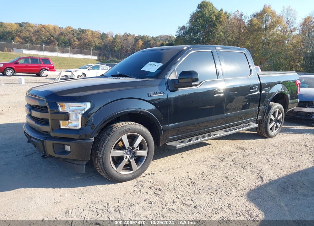 2017 FORD F-150 LARIAT VIN: 1FTEW1EG9HKD18179