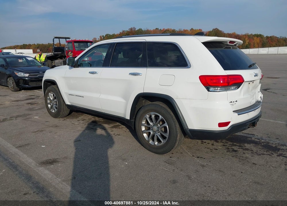 2016 JEEP GRAND CHEROKEE LIMITED VIN: 1C4RJFBG7GC351014