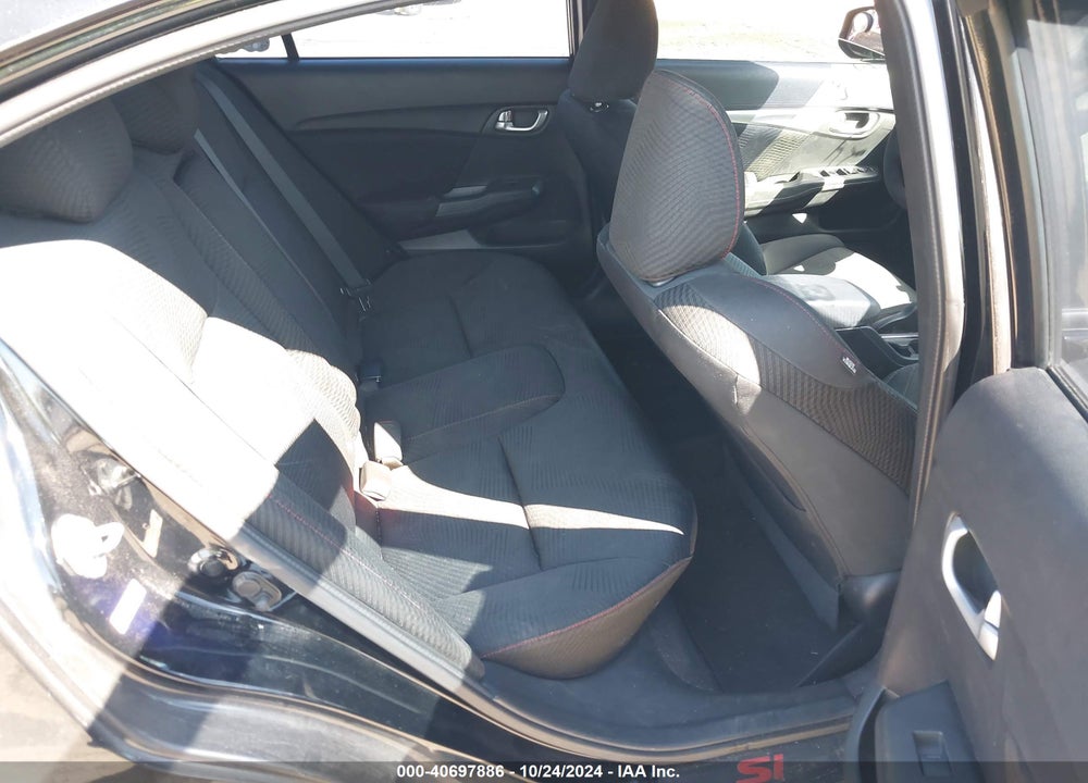2013 HONDA CIVIC SI VIN: 2HGFB6E50DH700034