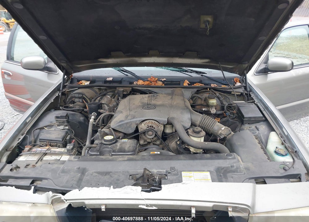 2001 MERCURY GRAND MARQUIS GS VIN: 2MEFM74W61X645243