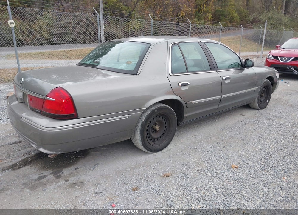 2001 MERCURY GRAND MARQUIS GS VIN: 2MEFM74W61X645243