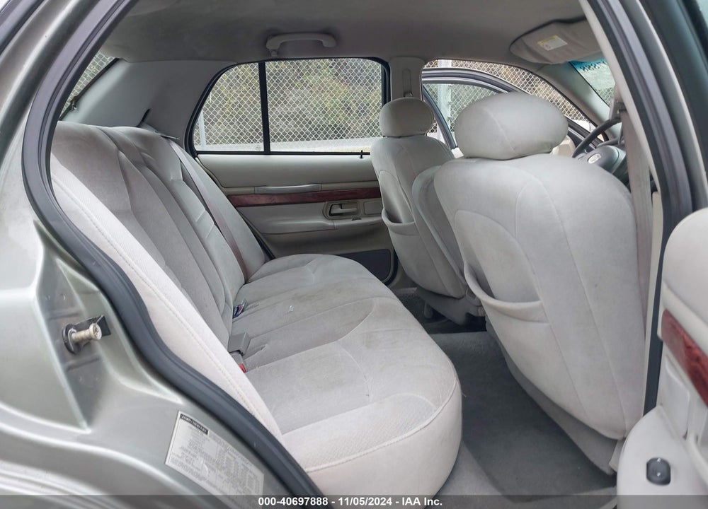 2001 MERCURY GRAND MARQUIS GS VIN: 2MEFM74W61X645243
