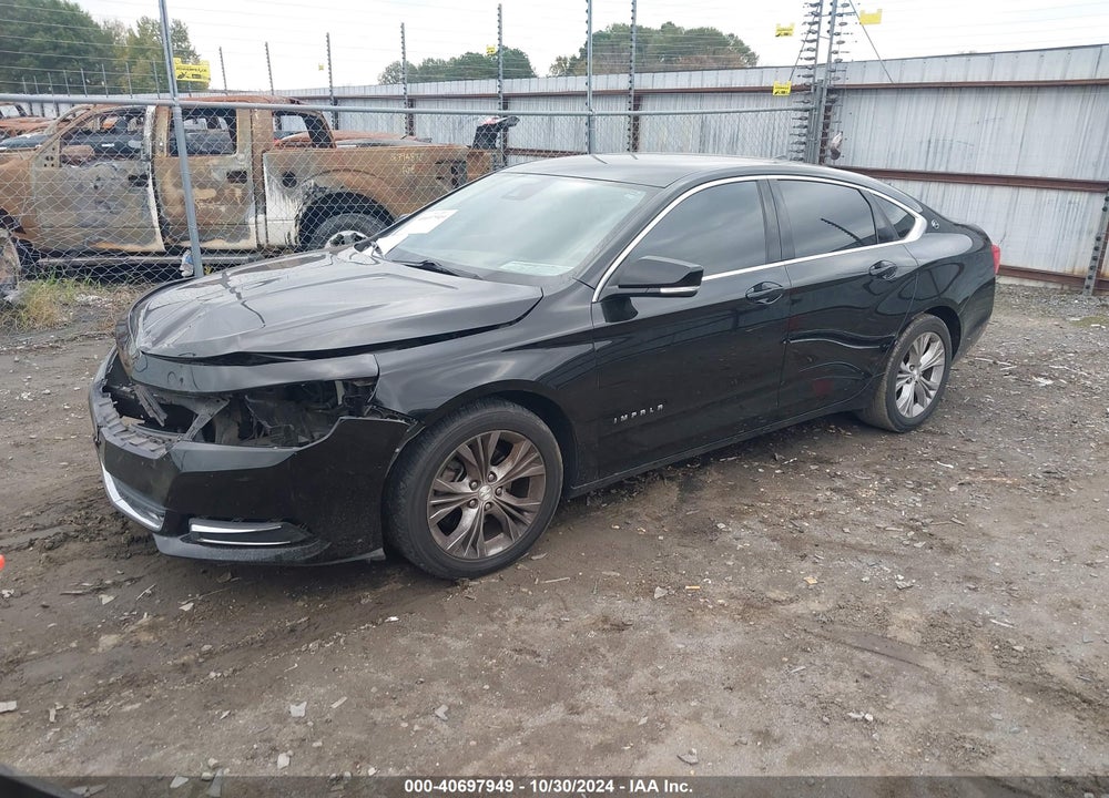 2014 CHEVROLET IMPALA 2LT VIN: 2G1125S38E9262664