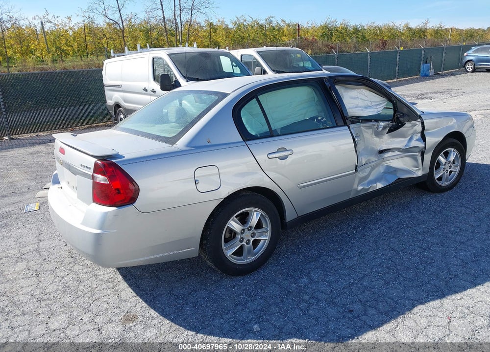 2005 CHEVROLET MALIBU LS VIN: 1G1ZT54865F209221