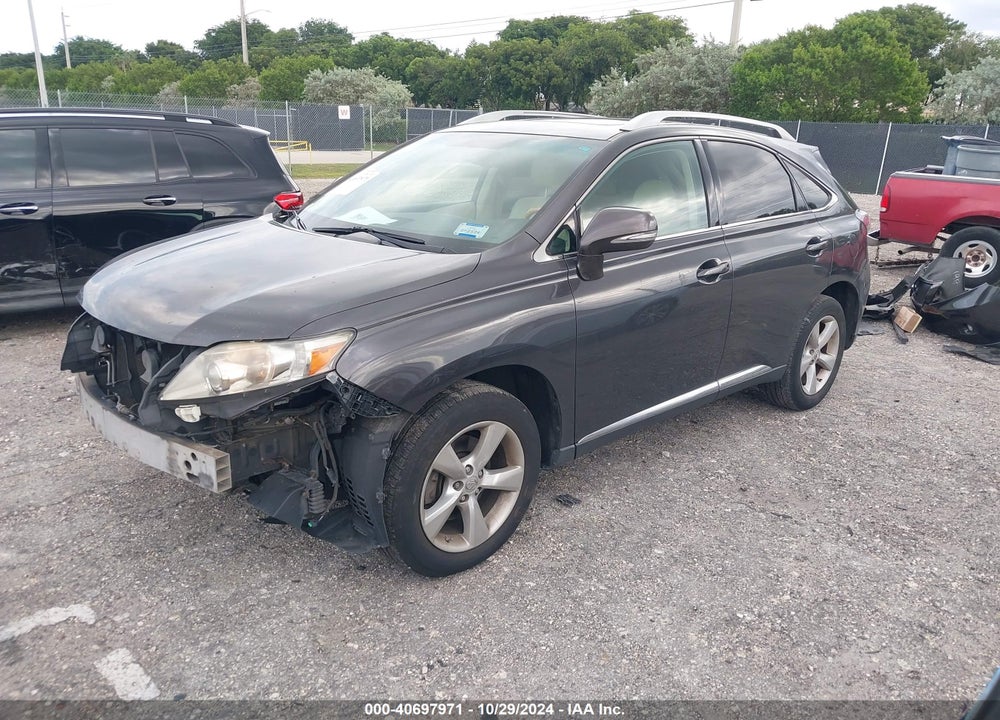 2010 LEXUS RX 350 VIN: 2T2BK1BA6AC072922
