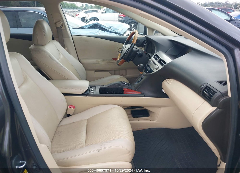 2010 LEXUS RX 350 VIN: 2T2BK1BA6AC072922
