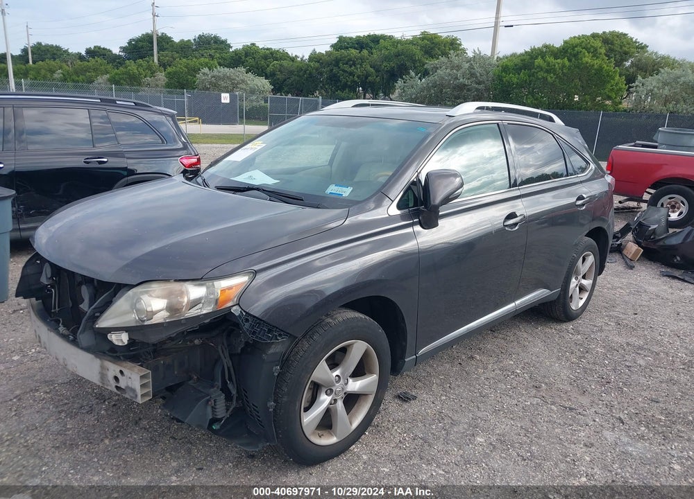 2010 LEXUS RX 350 VIN: 2T2BK1BA6AC072922