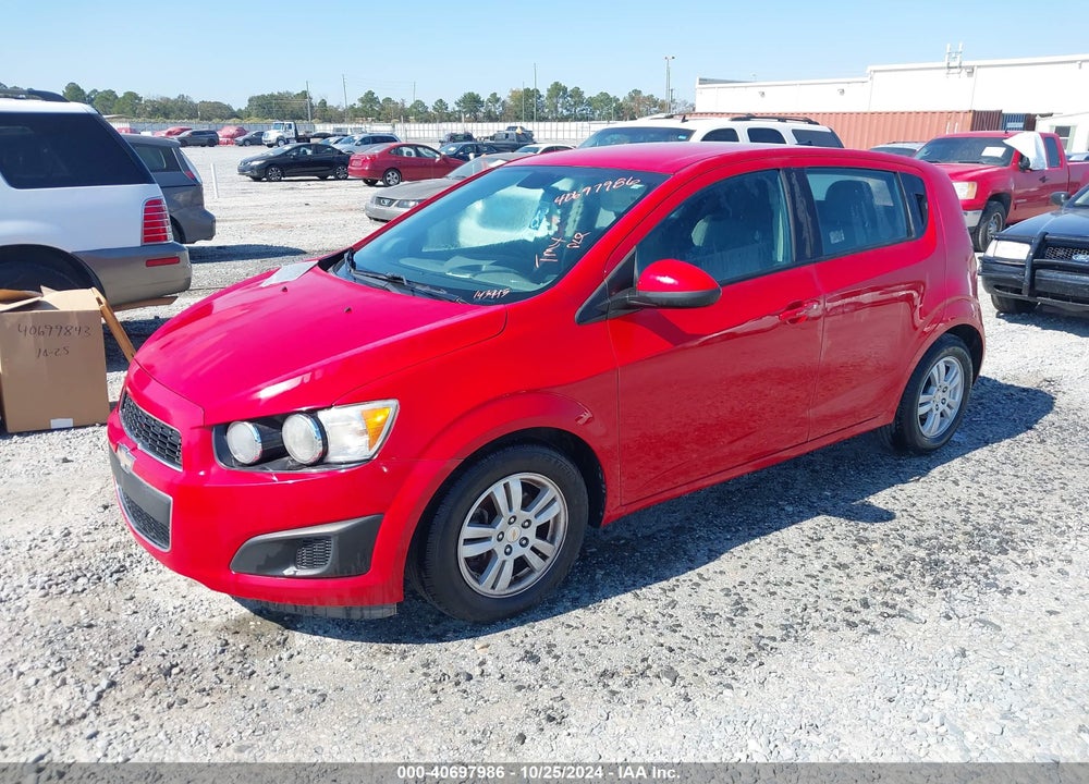 2012 CHEVROLET SONIC 2LS VIN: 1G1JA6SH7C4143945