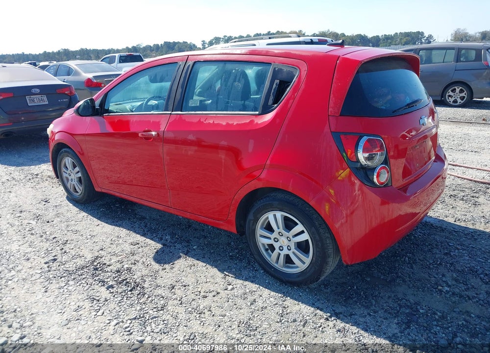 2012 CHEVROLET SONIC 2LS VIN: 1G1JA6SH7C4143945