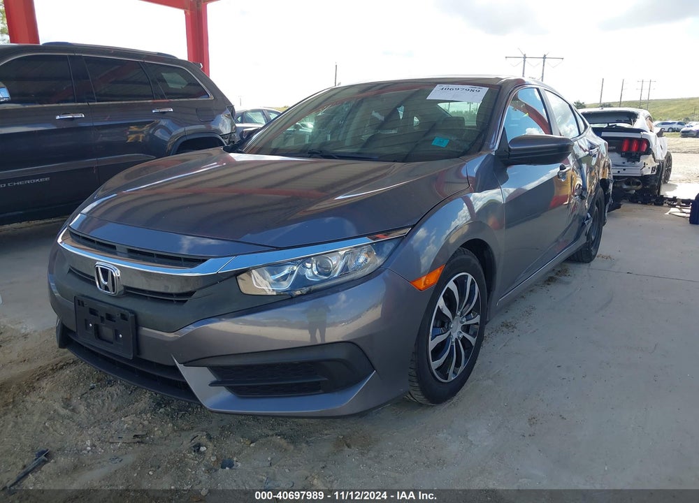 2017 HONDA CIVIC LX VIN: 19XFC2F50HE218121