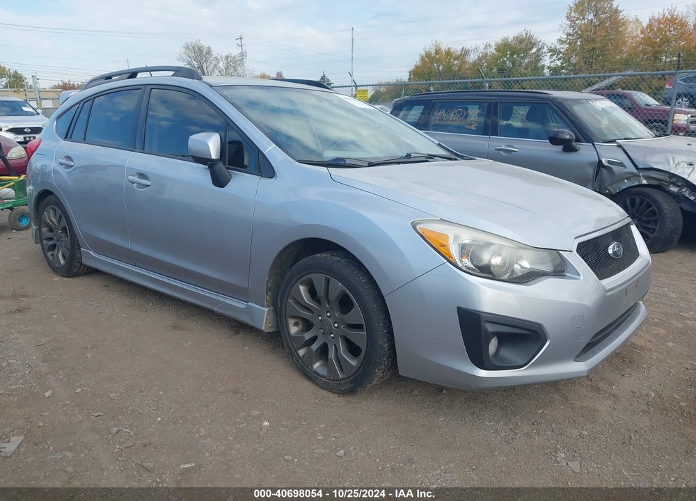 2014 SUBARU IMPREZA 2.0I SPORT PREMIUM VIN: JF1GPAL63E8291799