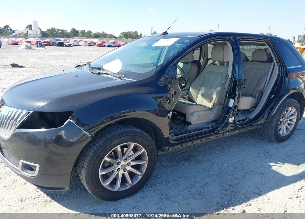 2012 LINCOLN MKX VIN: 2LMDJ6JK1CBL11845