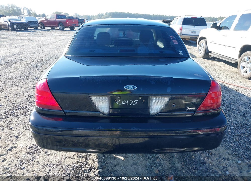 2009 FORD CROWN VICTORIA POLICE INTERCEPTOR VIN: 2FAHP71V99X115332