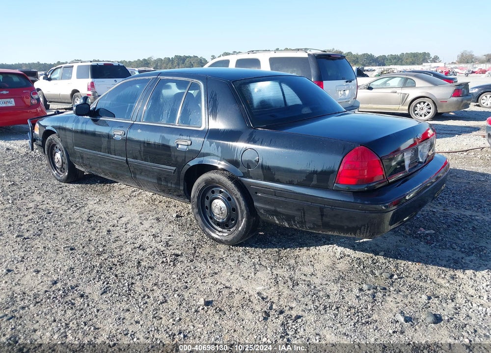 2009 FORD CROWN VICTORIA POLICE INTERCEPTOR VIN: 2FAHP71V99X115332