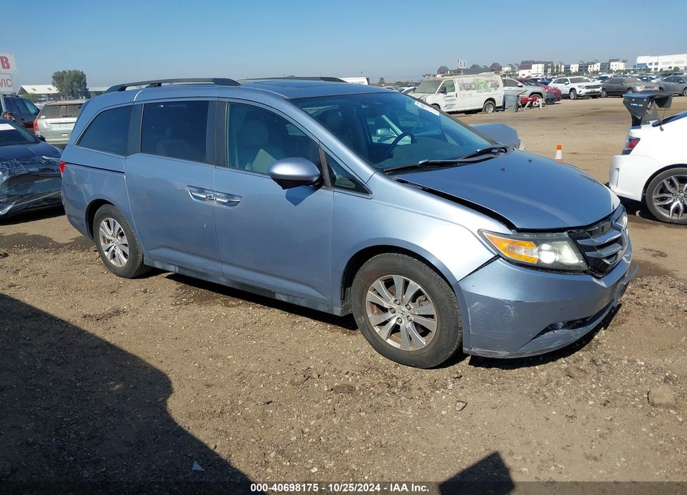 2014 HONDA ODYSSEY EX-L VIN: 5FNRL5H6XEB036016