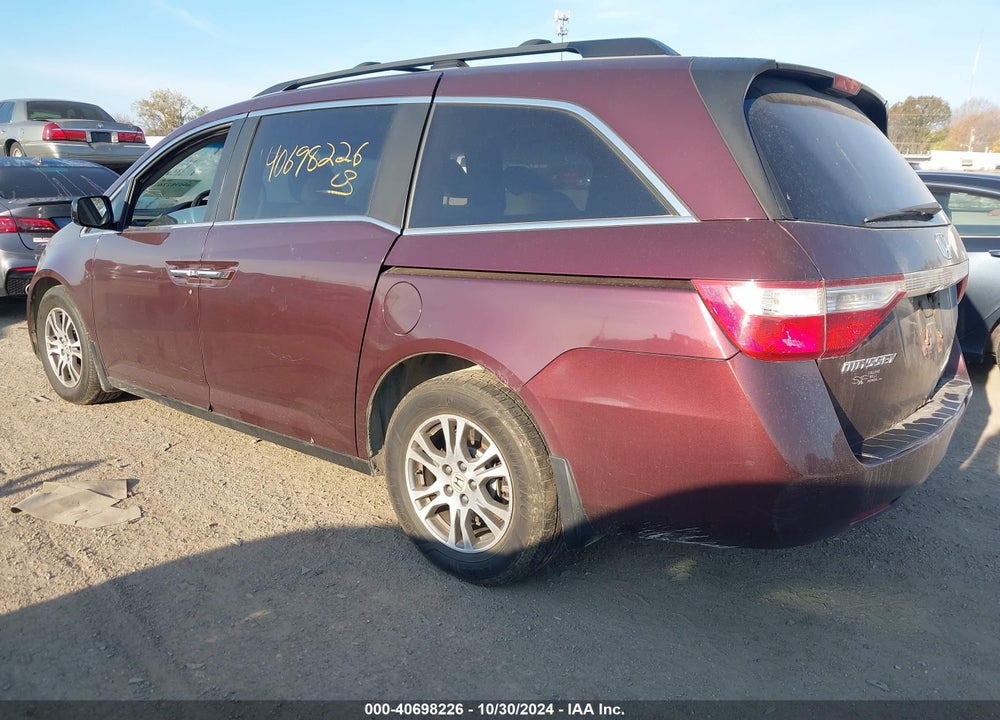 2011 HONDA ODYSSEY EX-L VIN: 5FNRL5H62BB005211
