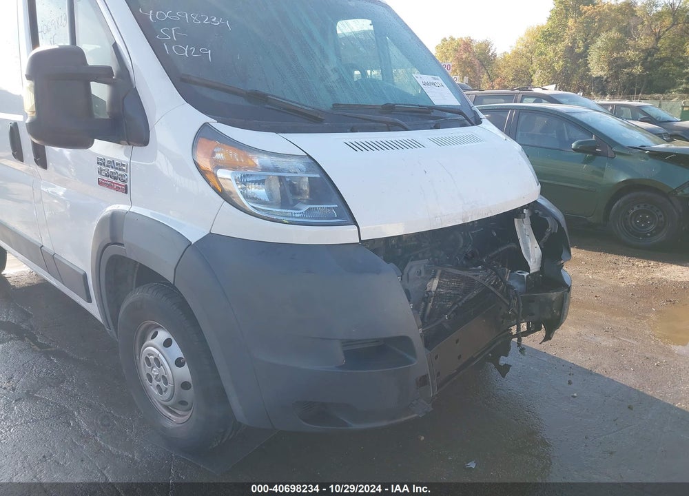 2017 RAM PROMASTER 1500 LOW ROOF 136 WB VIN: 3C6TRVAG8HE536376