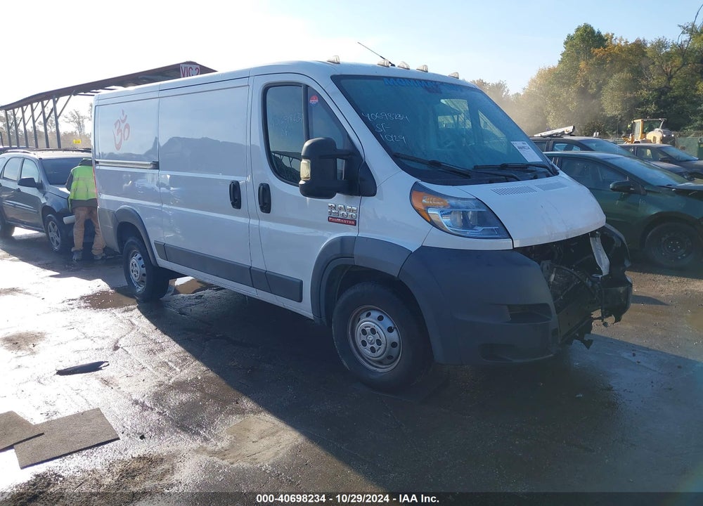 2017 RAM PROMASTER 1500 LOW ROOF 136 WB VIN: 3C6TRVAG8HE536376