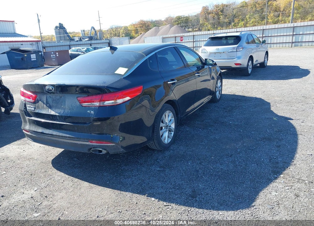 2016 KIA OPTIMA EX VIN: 5XXGU4L3XGG068122