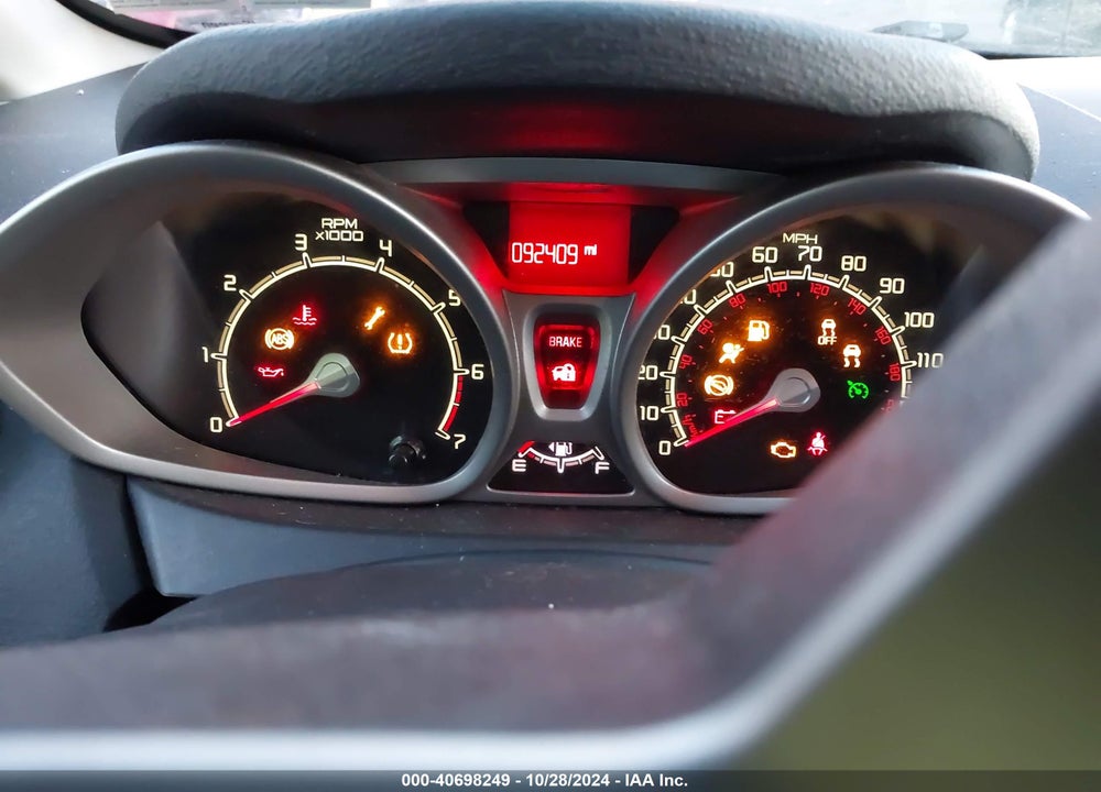 2011 FORD FIESTA SE VIN: 3FADP4BJ7BM223748