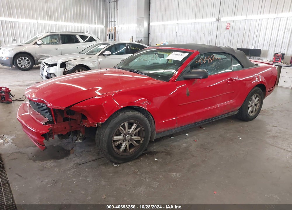 2007 FORD MUSTANG V6 DELUXE/V6 PREMIUM VIN: 1ZVFT84N275353596