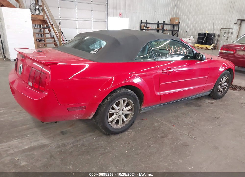 2007 FORD MUSTANG V6 DELUXE/V6 PREMIUM VIN: 1ZVFT84N275353596