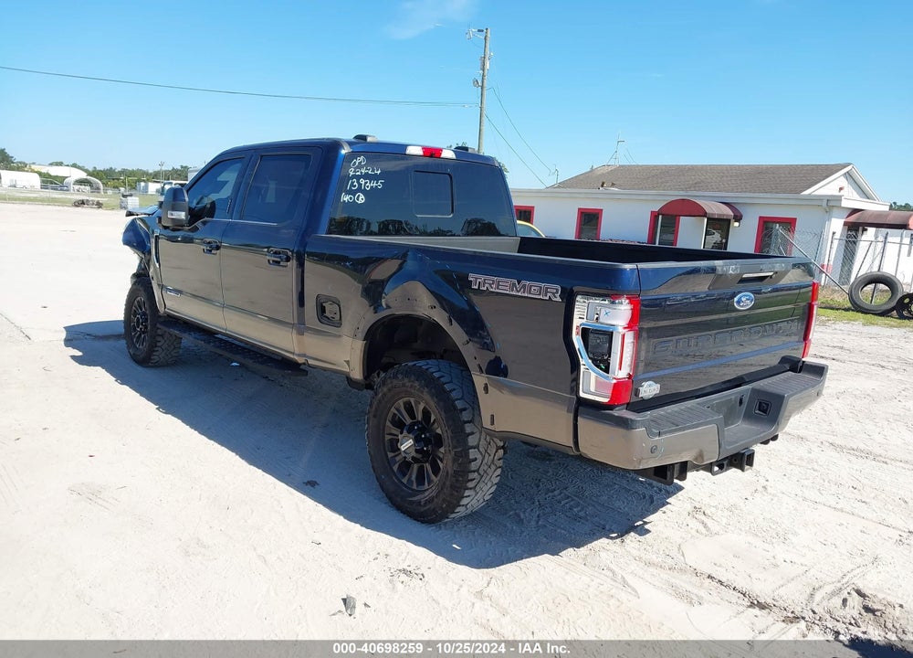 2022 FORD F-250 KING RANCH VIN: 1FT8W2BT0NEE96979
