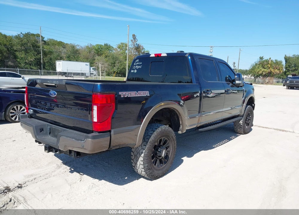 2022 FORD F-250 KING RANCH VIN: 1FT8W2BT0NEE96979