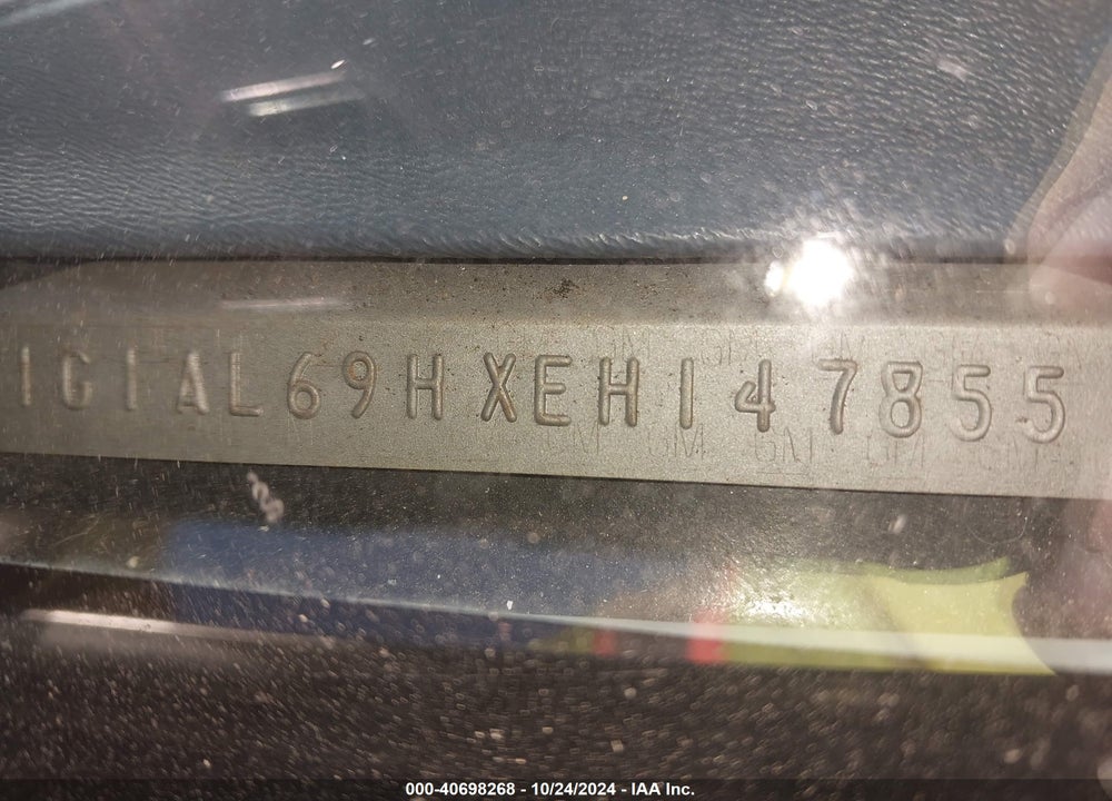 1984 CHEVROLET IMPALA VIN: 1G1AL69HXEH147855
