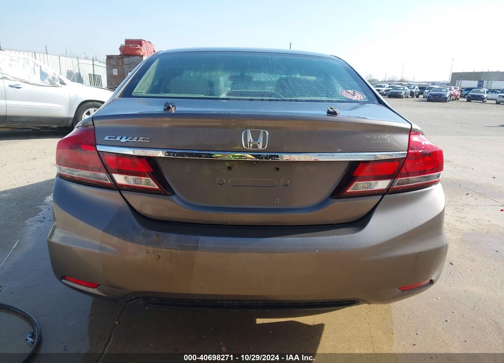 2014 HONDA CIVIC LX VIN: 19XFB2F56EE030590