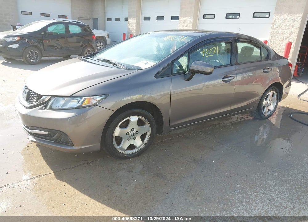 2014 HONDA CIVIC LX VIN: 19XFB2F56EE030590