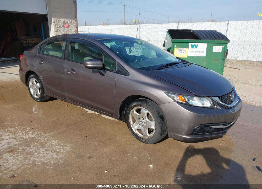 2014 HONDA CIVIC LX VIN: 19XFB2F56EE030590