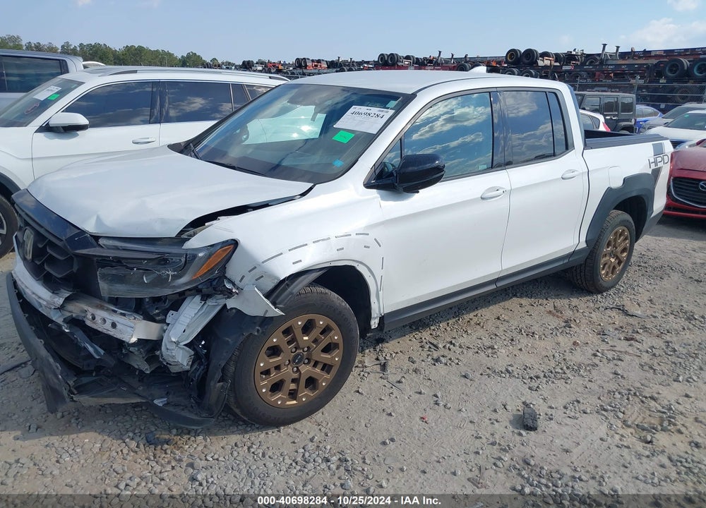 2021 HONDA RIDGELINE AWD SPORT VIN: 5FPYK3F10MB018804