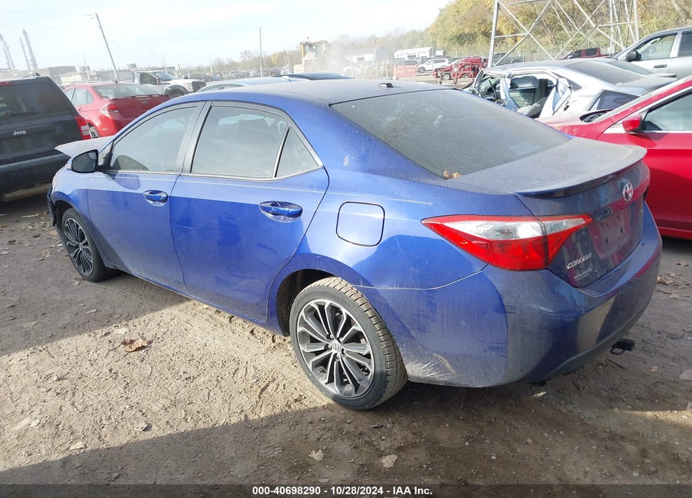 2014 TOYOTA COROLLA VIN: 2T1BURHE8EC111166