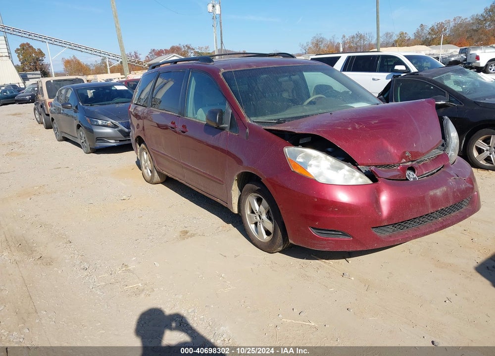 2009 TOYOTA SIENNA LE VIN: 5TDZK23CX9S238452